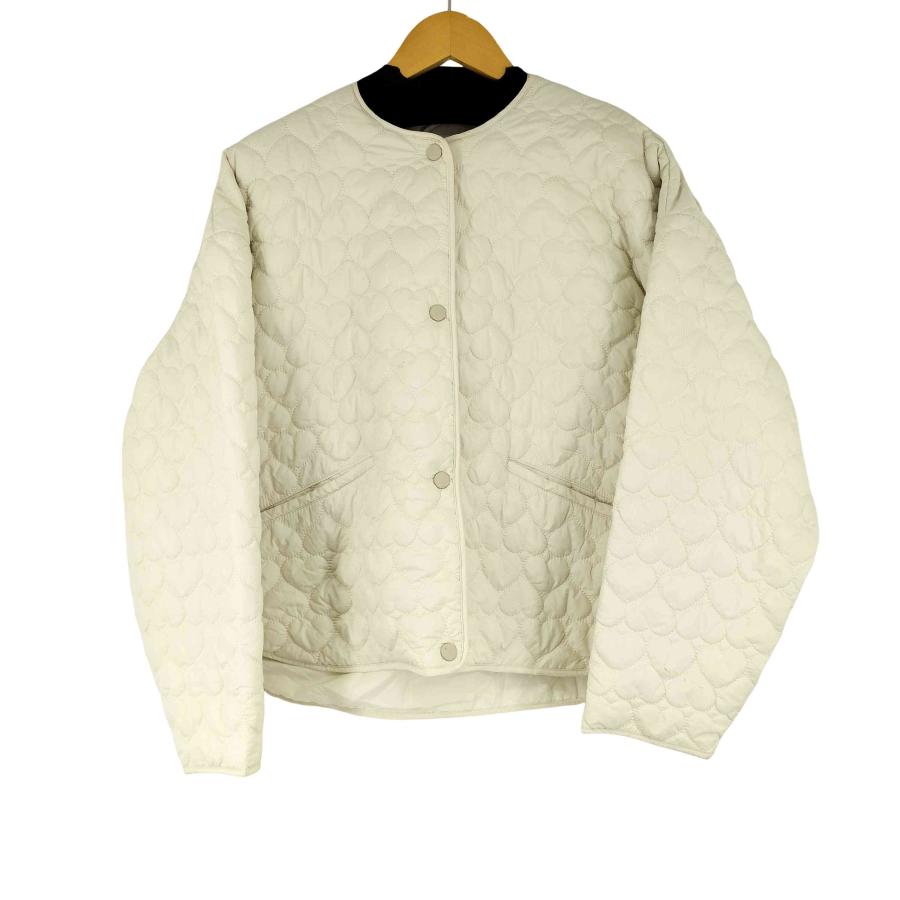 ZARA（ザラ） ハート キルティングジャケット レディース import：M