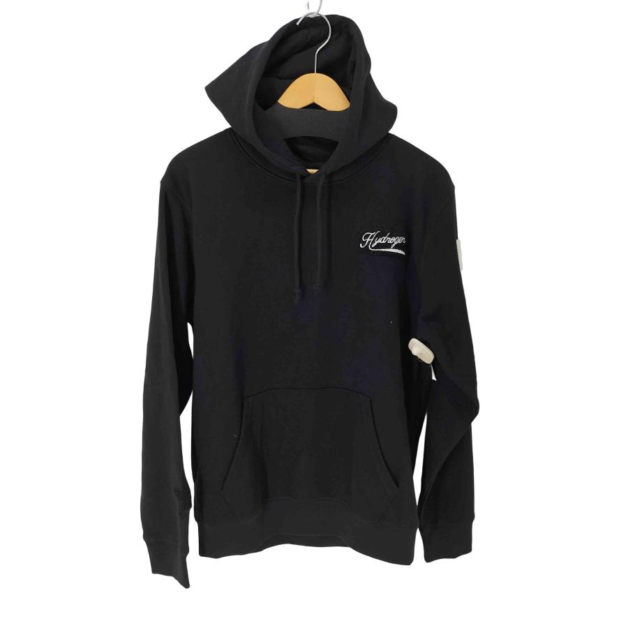HYDROGEN(ハイドロゲン) ワッペン パーカー メンズ import：L 【中古】【ブランド古着バズストア】 HYDROGEN（ハイドロゲン） ワッペン パーカー メンズ import：L 中古