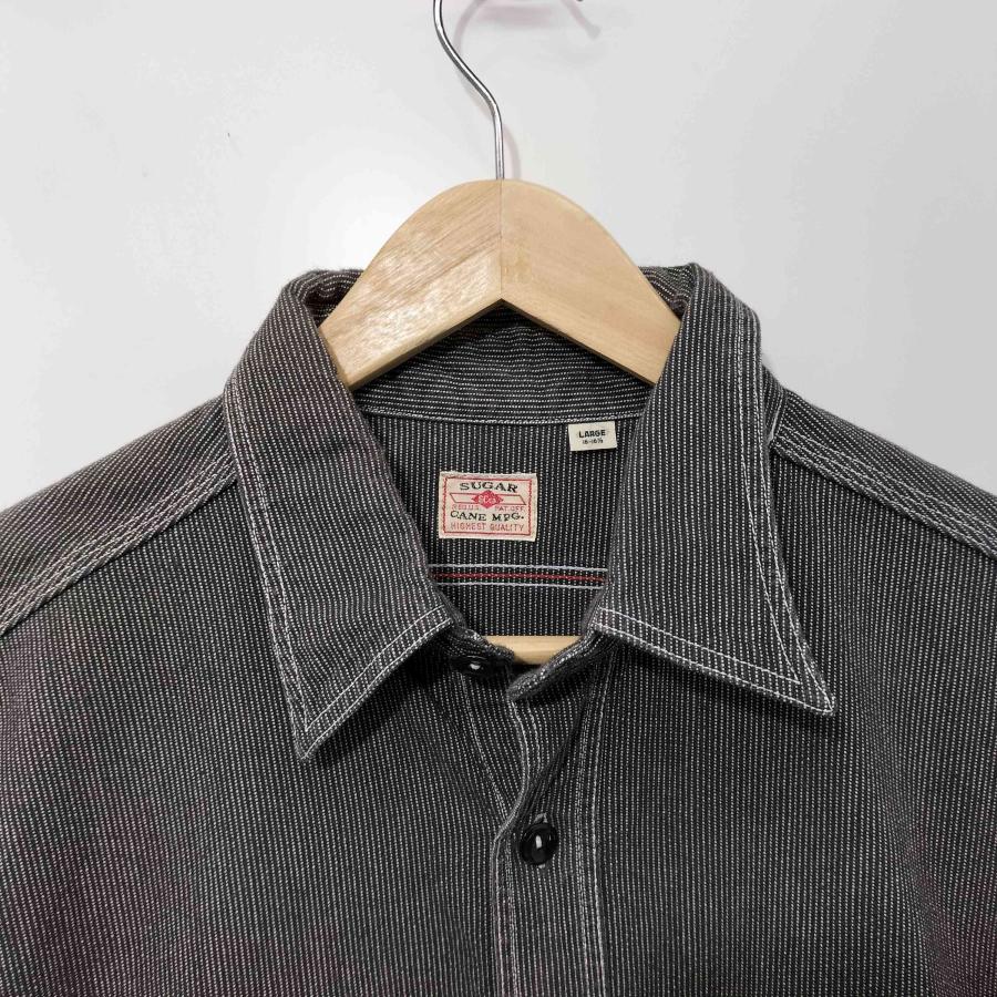 SUGAR CANE CANE(シュガーケーン) JEAN CORD WORK SHIRT メンズ JPN：L