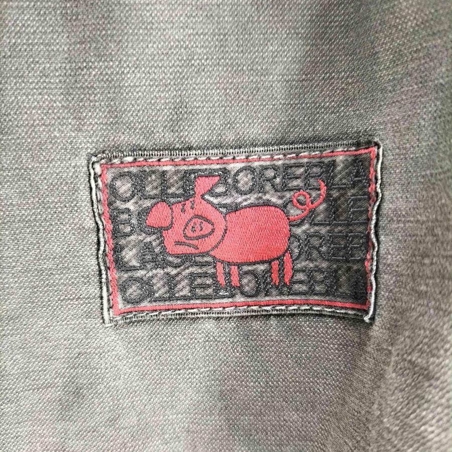 OLLEBOREBLA(アルベロベロ) オレボレブラ ブタさんボタン  製品染め アップリケ ビジュー装飾 M-1951 フィールドコート レディース 表記無 【中古】【ブランド古着バズストア】 OLLEBOREBLA（オレボレブラ） OLLEBOREBLA(アルベロベロ) ブタさん