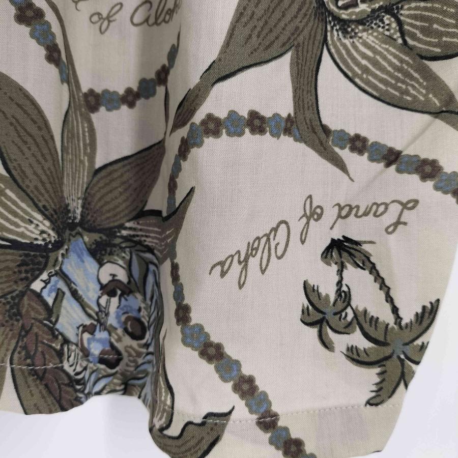 Stussy(ステューシー) 80S~90S  白タグ Land hawaii レーヨン アロハシャツ メンズ import：S 【中古】【ブランド古着バズストア】 STUSSY（ステューシー） 80S~90S 白タグ Land hawaii レーヨン アロハ