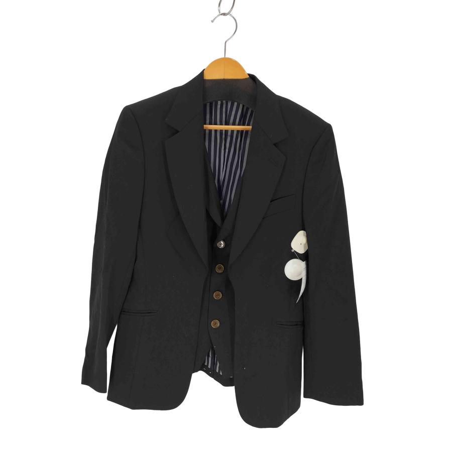 Vivienne Westwood MAN(ヴィヴィアンウエストウッドマン) ベストレイヤードテーラードジャケット メンズ  46【中古】【ブランド古着バズストア】 Vivienne Westwood MAN MAN(ヴィヴィアンウエストウッドマン) ベスト
