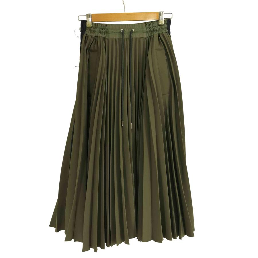 サカイ Sacai 24SS Technical Jersey Skirt レディース JPN：0 楽天