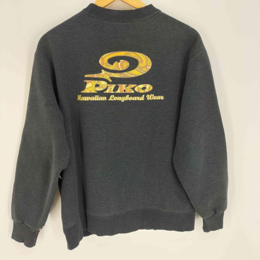 PIKO（ピコ） 90-00S ロゴプリント 裏起毛 クルーネック スウェット