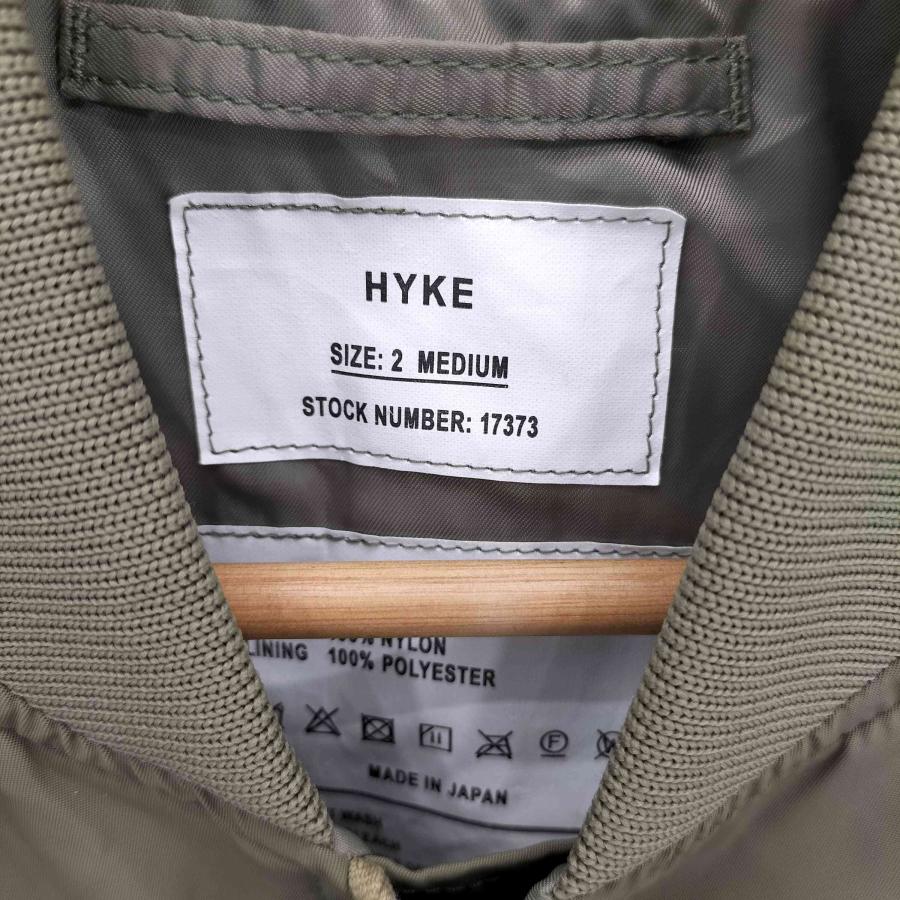 HYKE（ハイク） TYPE L-2A JACKET ミリタリー ボンバーフライト