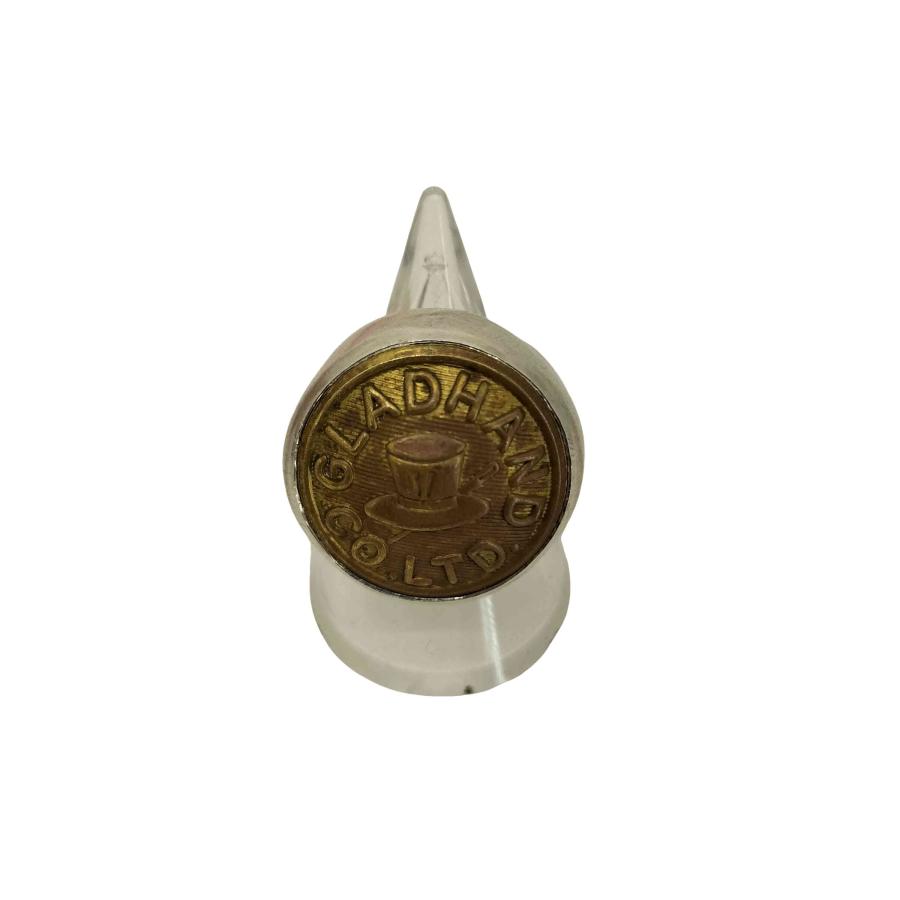 GLAD HAND（グラッドハンド） BUTTON RING HAT STERLING刻印 ボタン