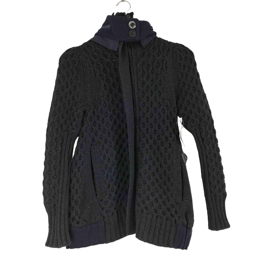 Sacai(サカイ) メッシュニット ブルゾン レディース JPN：1 【中古】【ブランド古着バズストア】 sacai（サカイ） メッシュニット ブルゾン レディース JPN：1 中古
