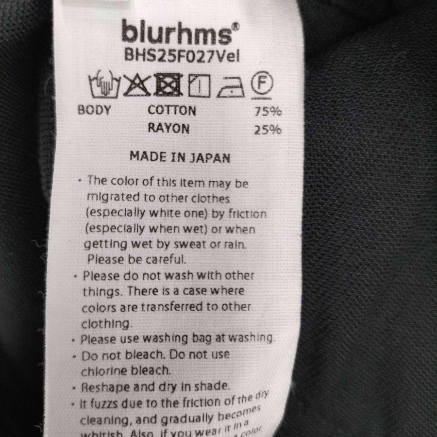 BLURHMS（ブラームス） Velvet Work Jacket ベルベット ワーク