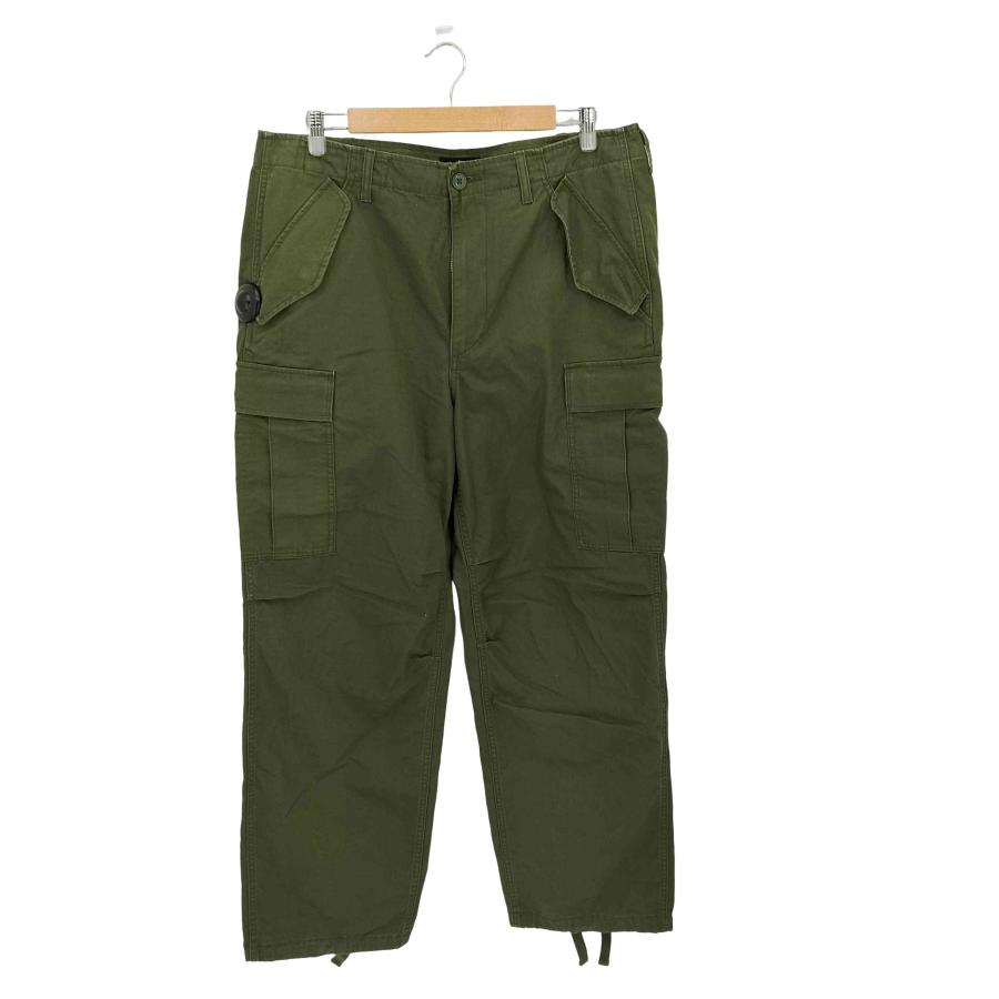 Stussy(ステューシー) RIPSTOP MILITARY CARGO PANTS ミリタリー カーゴパンツ メンズ  34【中古】【ブランド古着バズストア】 STUSSY（ステューシー） RIPSTOP MILITARY CARGO PANTS ミリタリー