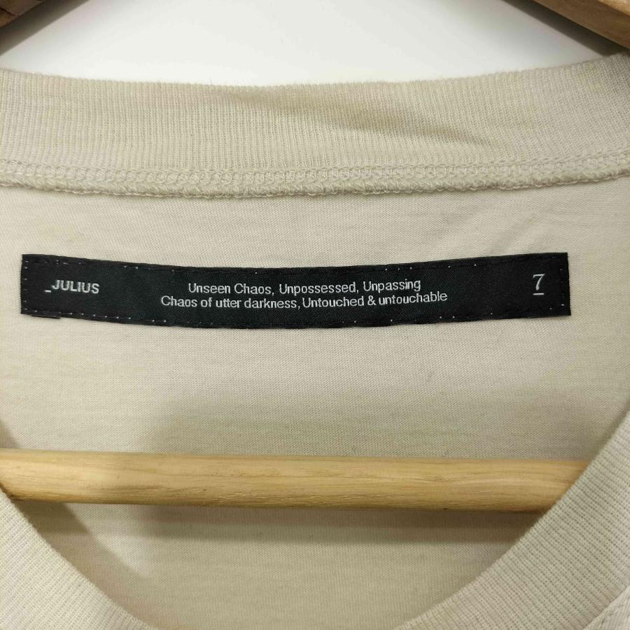 JULIUS JULIUS(ユリウス) 25AW COTTON MODAL JERSEY T-SHIRT メンズ