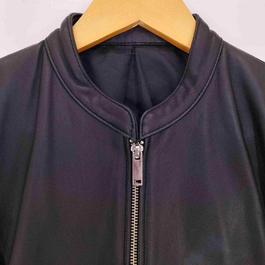 STUDIOUS STUDIOUS(ステュディオス) ラムレザー ダブルジップ シングル