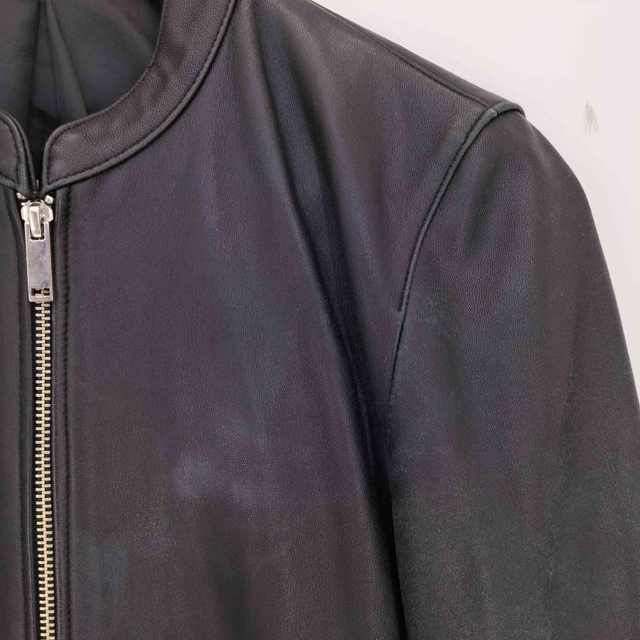 STUDIOUS STUDIOUS(ステュディオス) ラムレザー ダブルジップ シングル