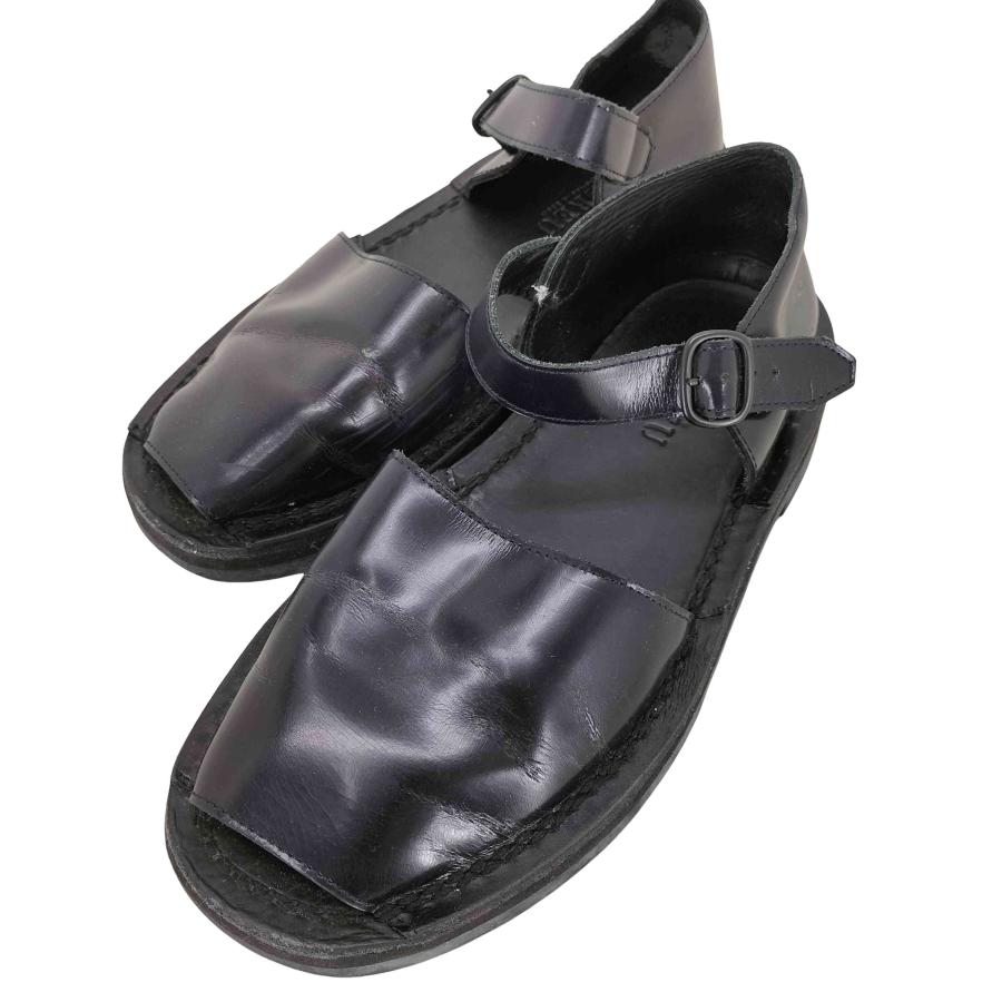 USED古着(ユーズドフルギ) {{HEREU}}レザーストラップサンダル メンズ