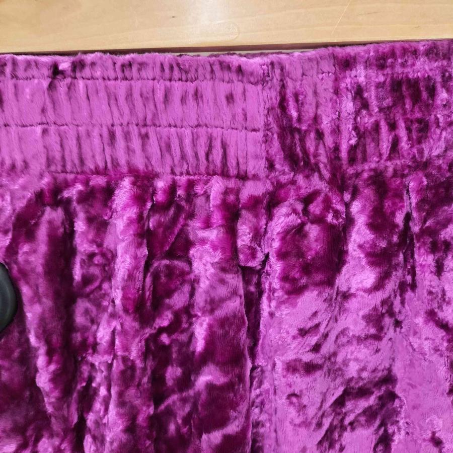 MISBHV(ミスビヘイブ) サイドボタン ベロア パンツ y2k レディース