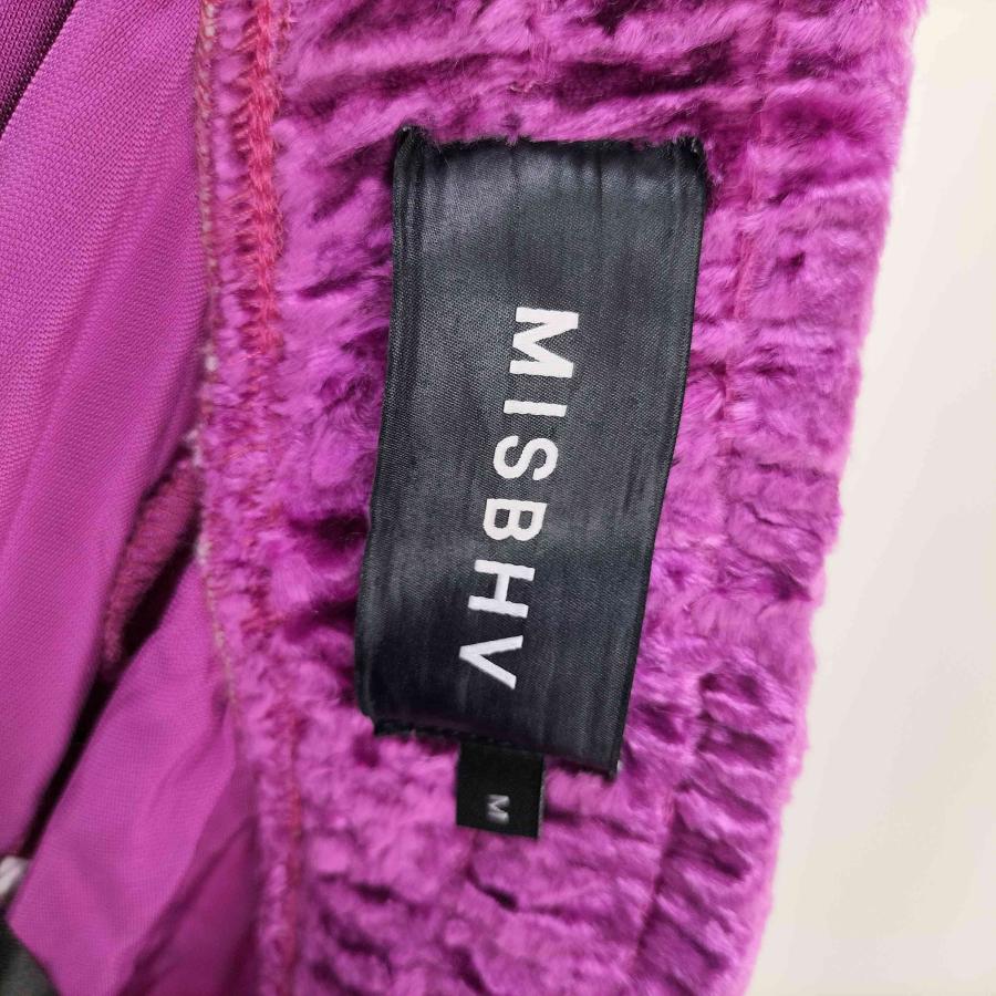 MISBHV（ミスビヘイブ） サイドボタン ベロア パンツ y2k レディース
