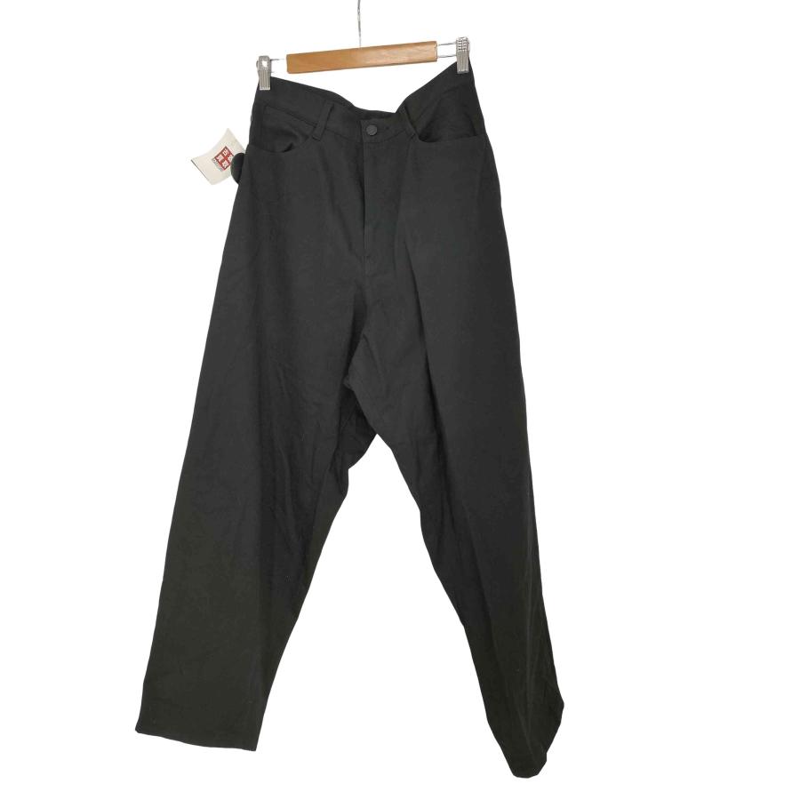 LAD MUSICIAN(ラッドミュージシャン) TAPERED BAGGY PANTS BLACK バギーパンツ メンズ JPN：44 【中古】【ブランド古着バズストア】 LAD MUSICIAN（ラッドミュージシャン） TAPERED BAGGY PANTS BLACK