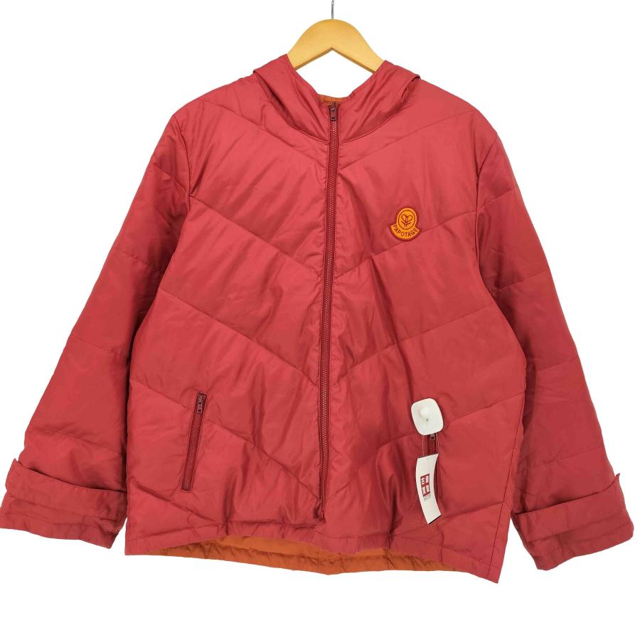 USED古着(ユーズドフルギ) papotage リバーシブル ダウンジャケット