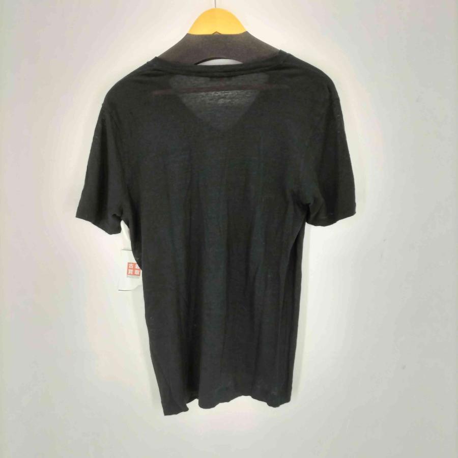 CRUCIANI（クルチアーニ） イタリア製 vネック リネンTシャツ メンズ