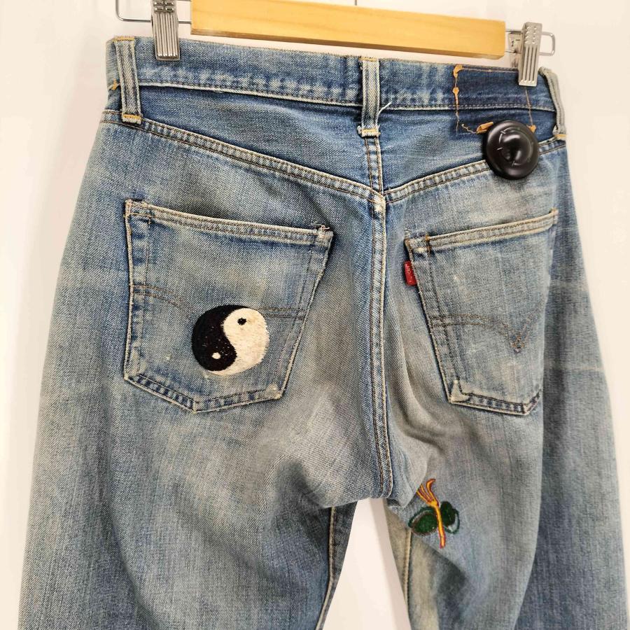 【ジャンク扱い】66前期　Levi's ボタン裏番号5 シングルステッチ Levi's（リーバイス） Levis(リーバイス) 66前期 スモールe ポケット裏