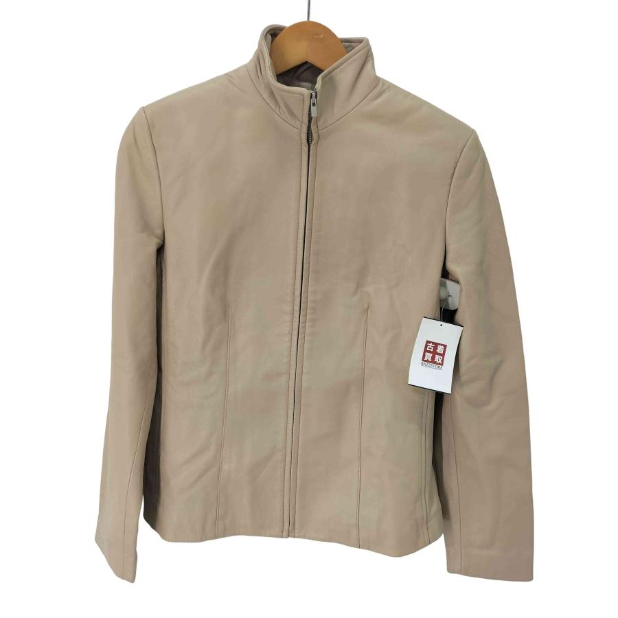 ck  (シーケーカルバンクライン) ラムレザー スタンドカラージャケット レディース US：4 【中古】【ブランド古着バズストア】 ck Calvin Klein ck Calvin Klein(シーケーカルバンクライン