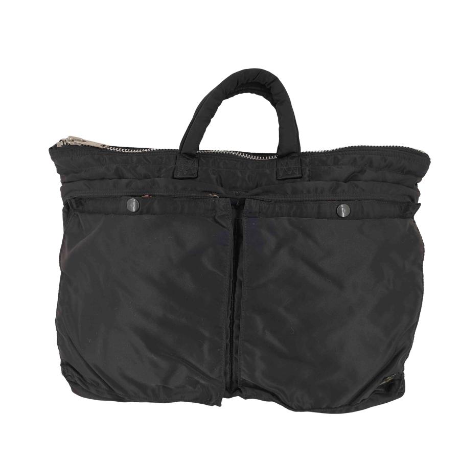 【美品】PORTER ポーター タンカー ブラック ヘルメットバッグ【初期型】 ヴィンテージ 吉田カバン ポーター タンカー 旧型 ヘルメットバッグ 黒