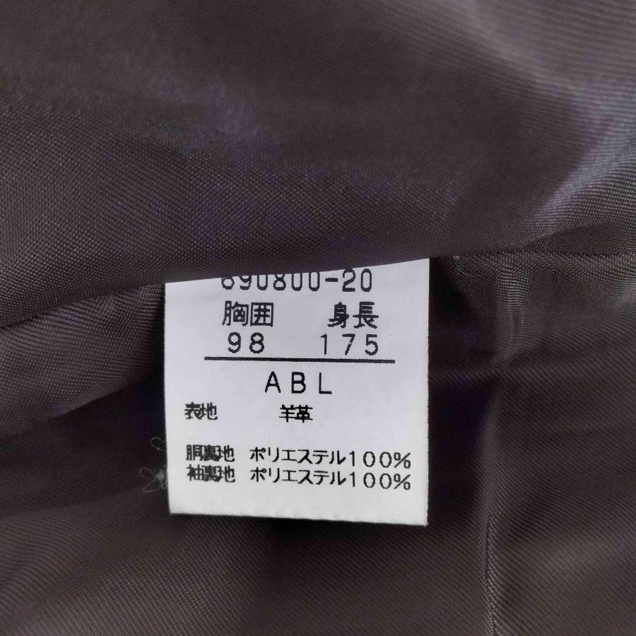 USED古着(ユーズドフルギ) 2Bラムレザーテーラードジャケット メンズ L