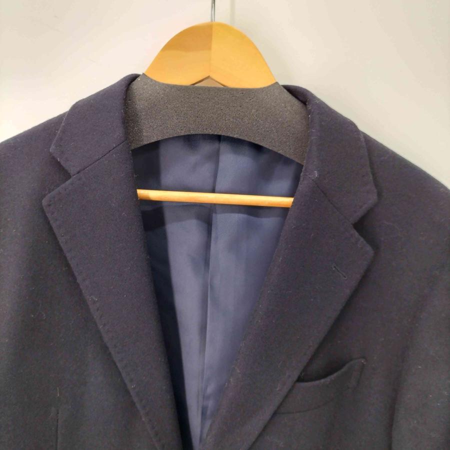 KENT 【未使用タグ付】 紺ブレ 銀ボタン アンコン テーラード ジャケット Kent IN TRADITION(ケントイントラディション) 銀ボタン 紺ブレ ウール