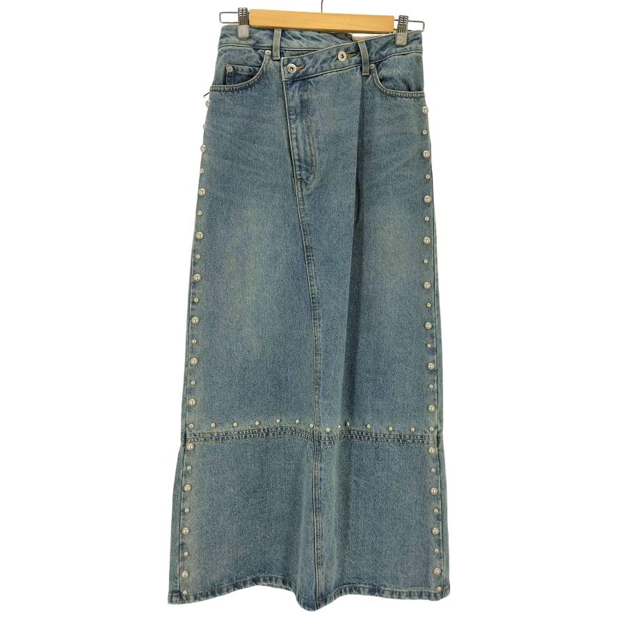 MAISON SPECIAL(メゾンスペシャル) Studs Denim Skirt レディース JPN：38 【中古】【ブランド古着バズストア】 MAISON SPECIAL（メゾンスペシャル） Studs Denim Skirt レディース