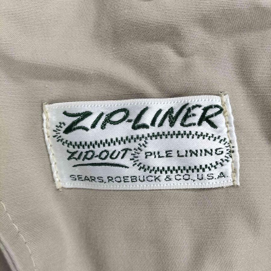 Sears(シアーズ) zip-linerタグ ステンカラーコート メンズ 表記無