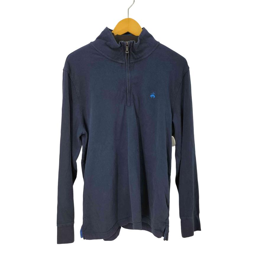 BROOKS BROTHERS（ブルックスブラザーズ） ロゴ刺繍 ハーフジップ