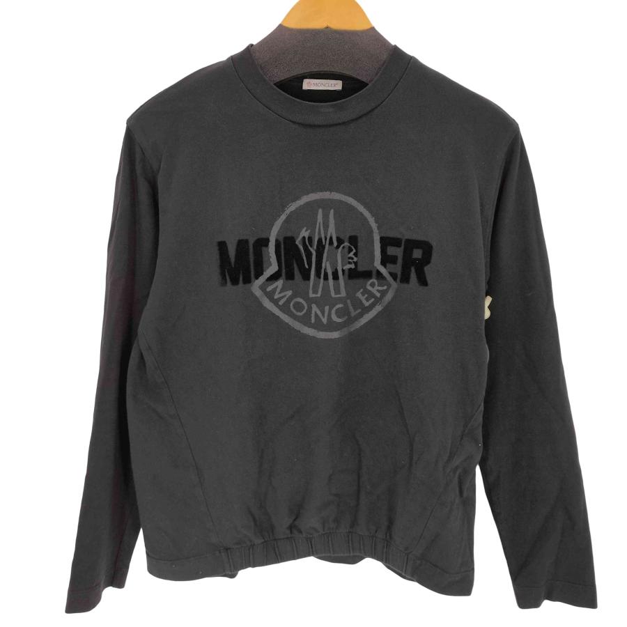MONCLER(モンクレール) Logo Print Long Sleeve T-Shirt メンズ  S【中古】【ブランド古着バズストア】 MONCLER（モンクレール） Logo Print Long Sleeve T-Shirt メンズ S