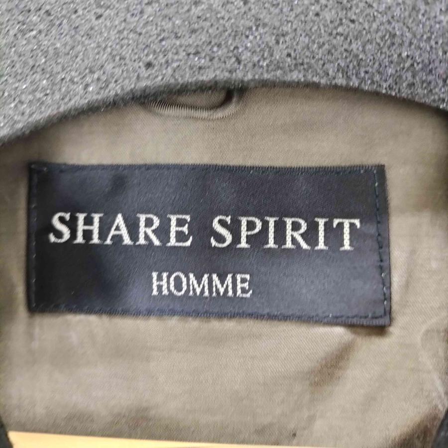 SHARE SPIRIT（シェアースピリット） シルク100％ 総柄 ダブルジップ