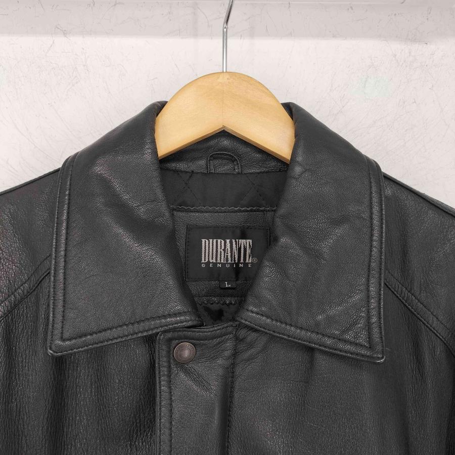 USED古着(ユーズドフルギ) durante ラムレザージャケット メンズ