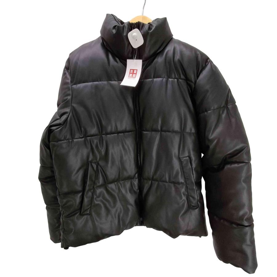 フェイクレザーパフジャケット ZARA】フェイクレザー パフジャケット (ZARA/ダウンジャケット