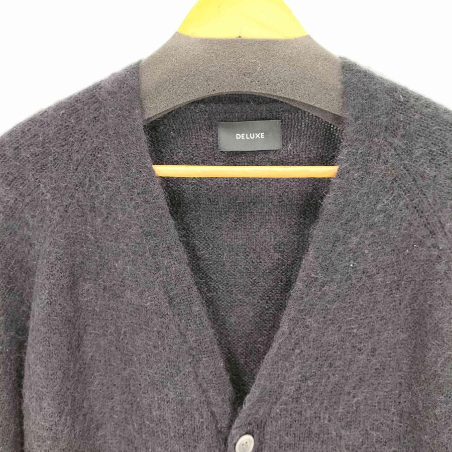 DELUXE（デラックス） SWEETJANE モヘア混 シャギーカーディガン