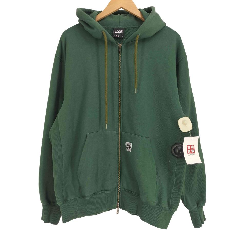 LQQK STUDIO(ルックスタジオ) 25SS SWEAT ZIP HOODIE メンズ JPN：M 【中古】【ブランド古着バズストア】 LQQK STUDIO（ルックスタジオ） 25SS SWEAT ZIP HOODIE メンズ JPN：M