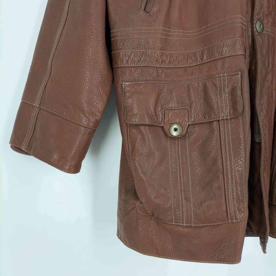 サブ@古着販売 men's LO HOMME PRESSE／ロ・オム・プレッセ アルカイック 本革 セカンド