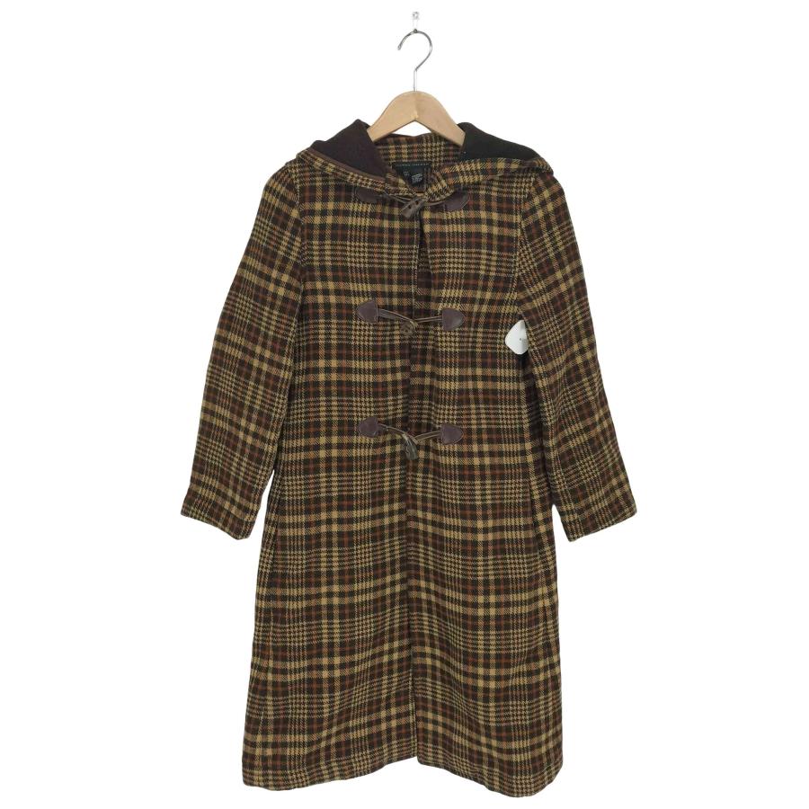 ZARA（ザラ） チェック柄ダッフルコート レディース S 中古 古着 0144