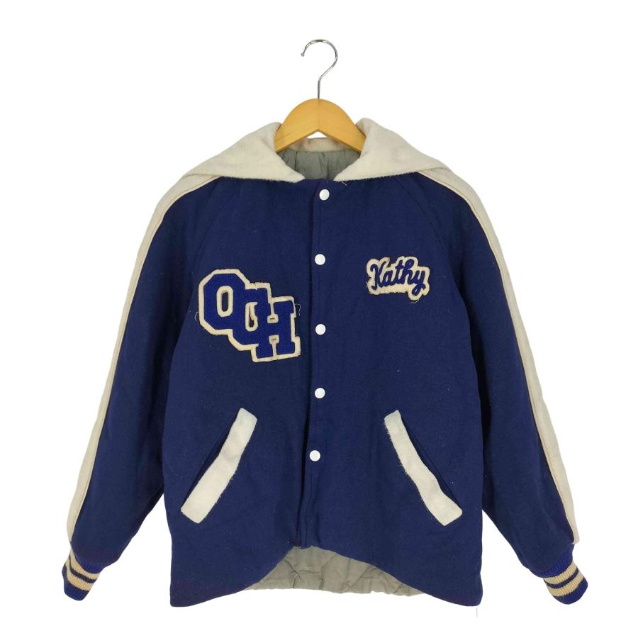 LOGAN(ローガン) 60S~70S セーラーカラー ウール スタジャン メンズ 表記無 【中古】【ブランド古着バズストア】 ローガン LOGAN(ローガン) 60S~70S セーラーカラー ウール スタジャン