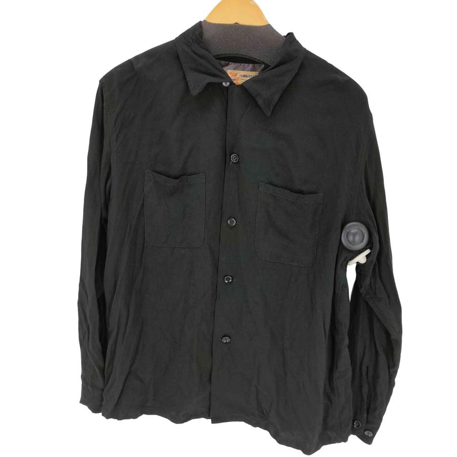 TOWNCRAFT（タウンクラフト） 復刻タグ DELUXE オープンカラーL/S