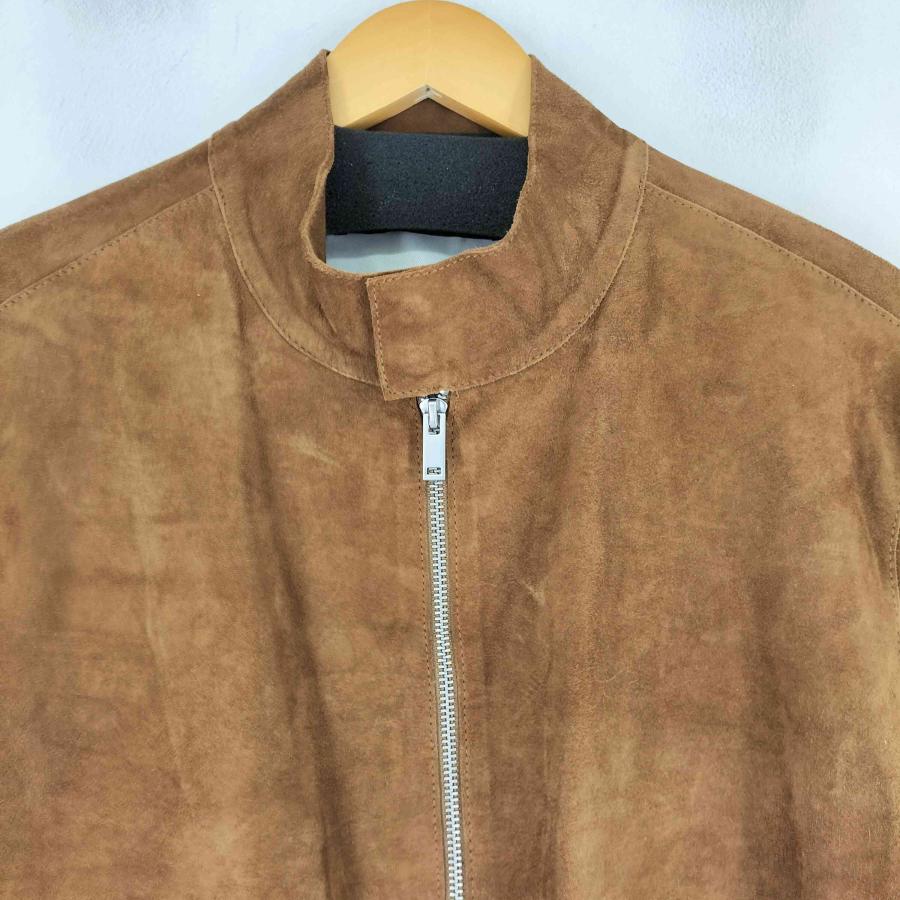 ZARA（ザラ） スエードレザーシングルライダースジャケット メンズ