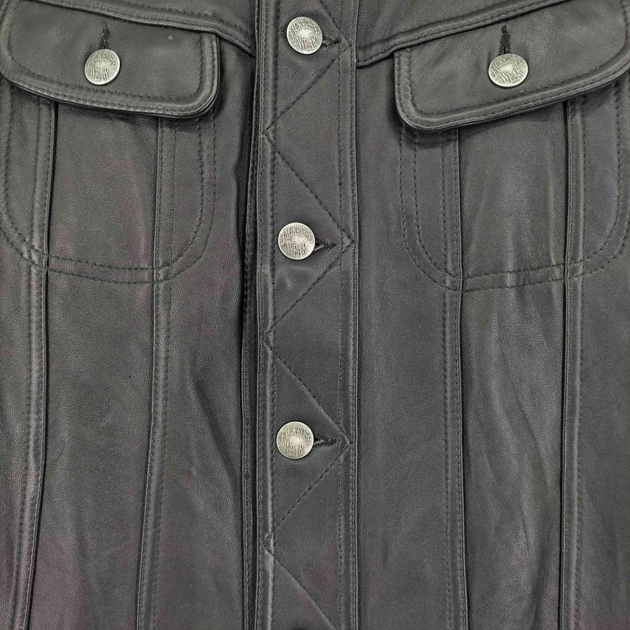 JACKROSE（ジャックローズ） 羊革レザートラッカージャケット メンズ 5