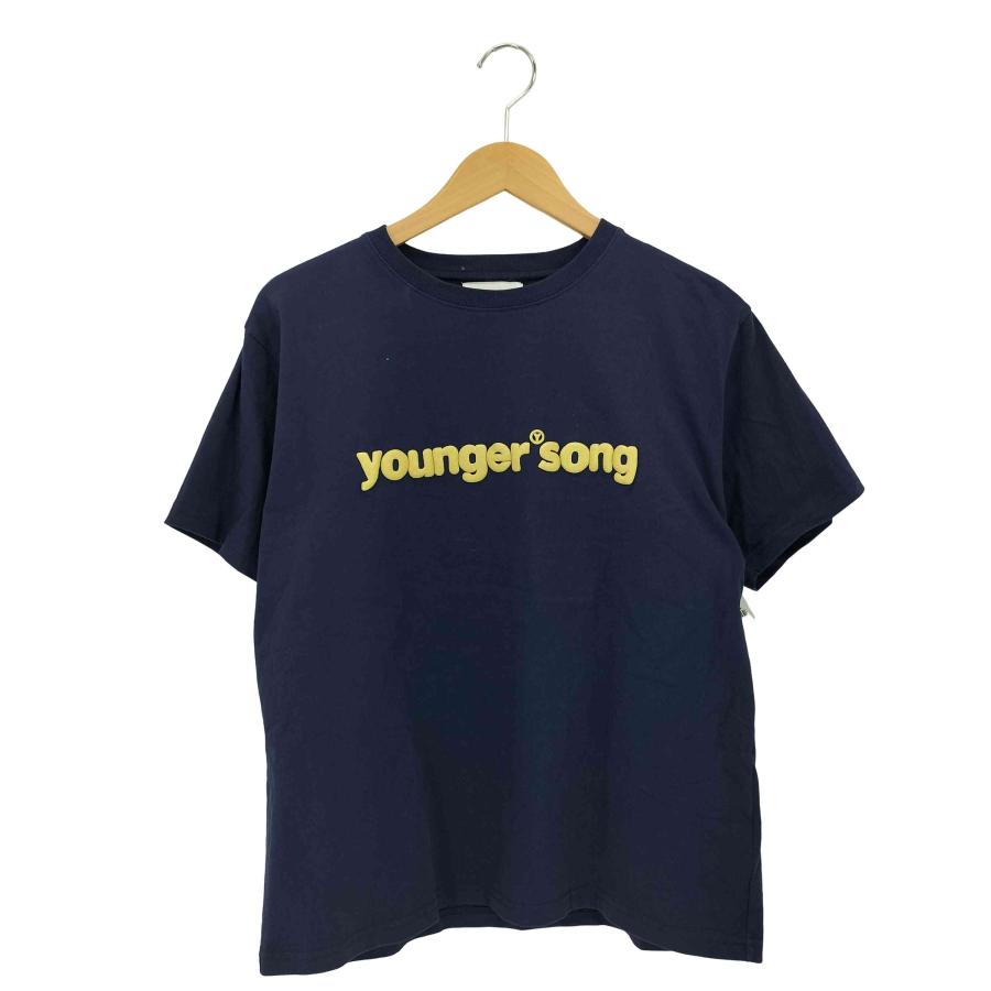 younger song ヤンガーソング SC logo lame ss tee Younger Song(ヤンガーソング) SC logo lame ss tee SCロゴ ラメ Tシャ