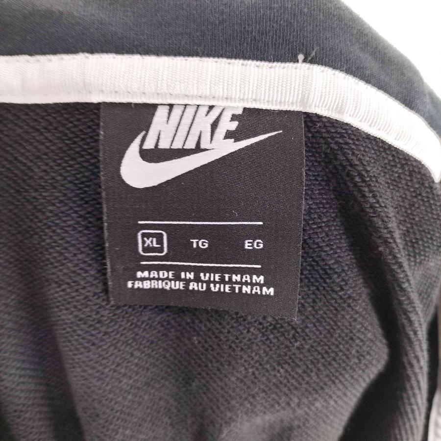 超美品‼︎NIKE超ビックスウッシュ白×黒色ブラックプルオーバー薄手Lsize bazzstore_1140129058465