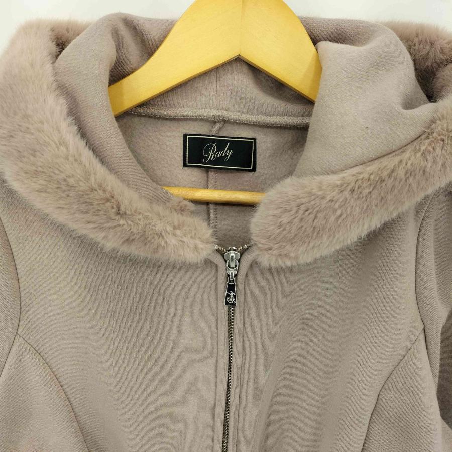 Rady（レディ） ファーフードマキシワンピース レディース import：M