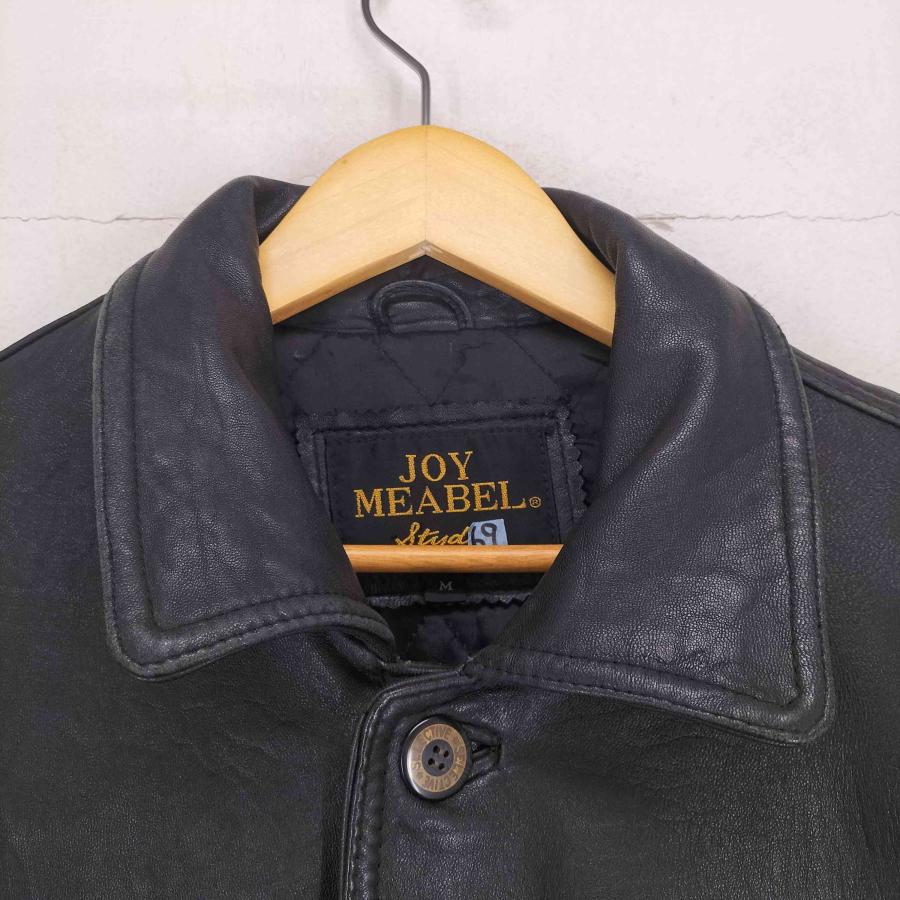 USED古着(ユーズドフルギ) {{JOY MEABEL}} シープスキンレザーカーコート メンズ import：M 【中古】【ブランド古着バズストア】 USED古着(ユーズドフルギ) {{JOY MEABEL}} シープスキンレザーカー