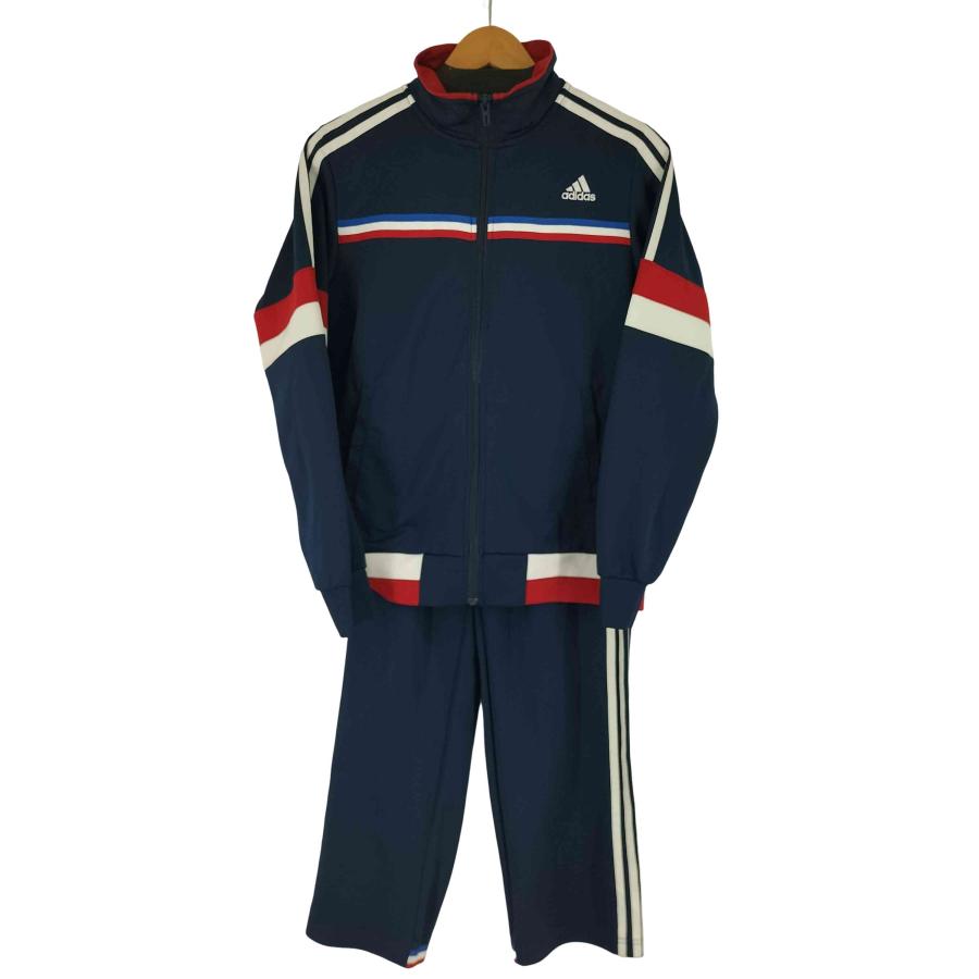 80s アディダス ヴィンテージ セットアップ ジャージ ブルー