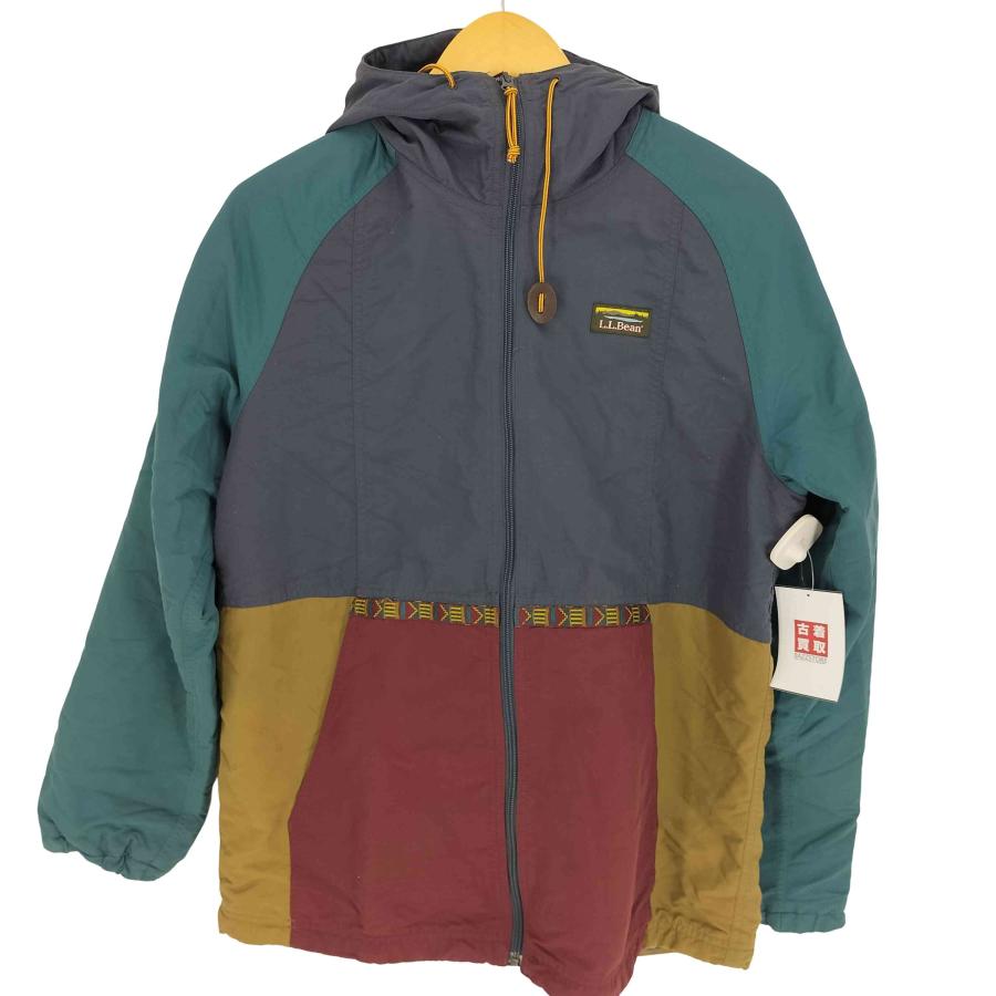 L.L.Bean（エルエルビーン） 裏地キルティング ロゴワッペン 切替