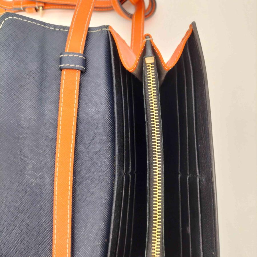 MARNI(マルニ) サフィアーノレザー マルチカラー ショルダーウォレット MARNI（マルニ） サフィアーノレザー マルチカラー ショルダー