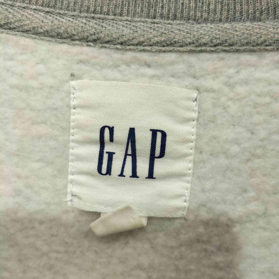 GAP（ギャップ） 前V 裏起毛 ブランク 無地 クルーネックスウェット
